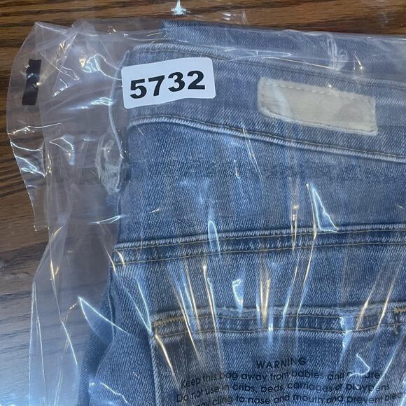 AG Adriano Goldschmied Jeans Womens 24 Farrah Skinny Ankle High Rise Raw Hem - Picture 13 of 13